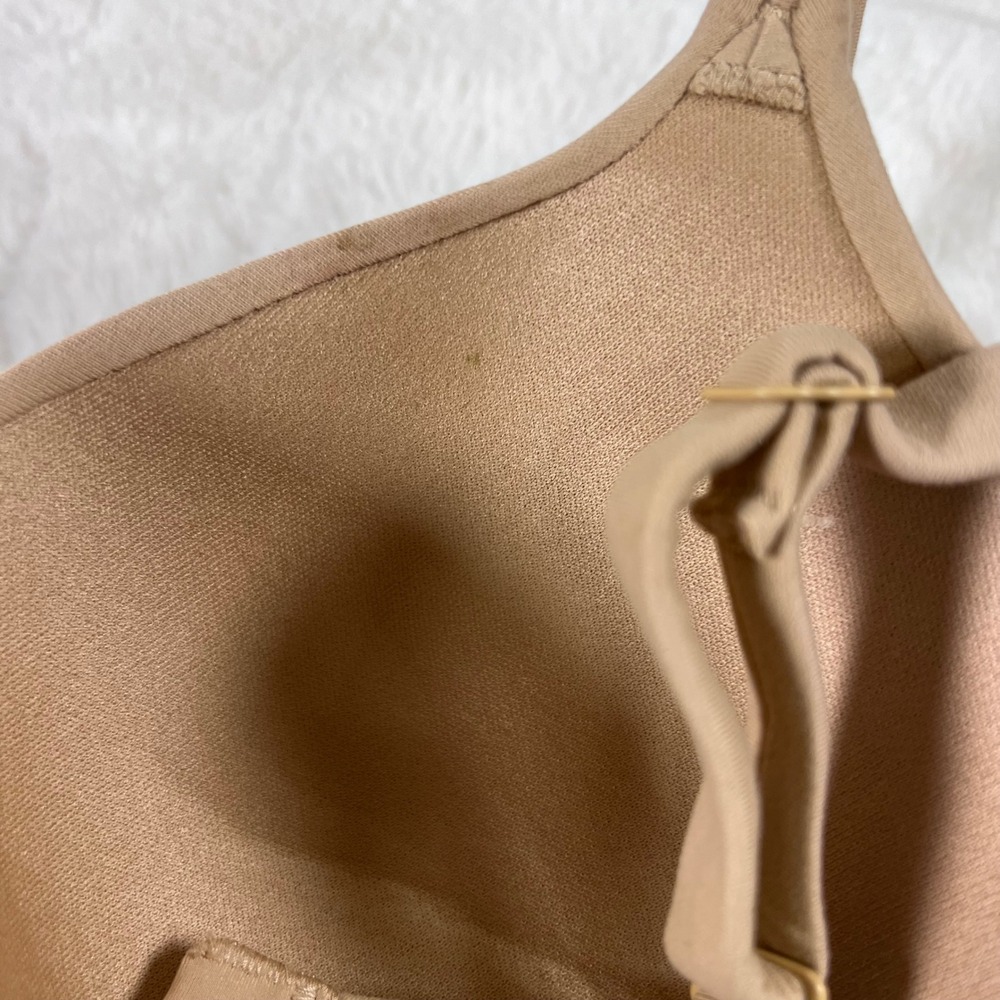 SKIMS Fits Everybody T-Shirt Bra Tan Nude Underwire 32DD Everyday Basic - Picture 8 of 10